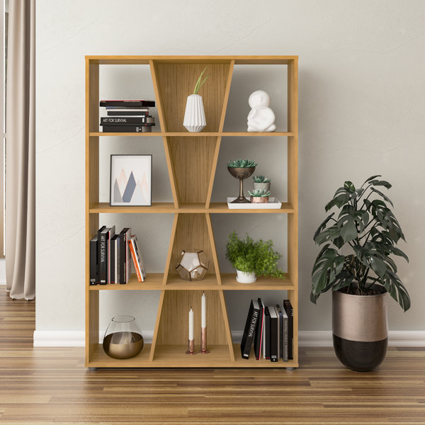 Hashtag Home Gilchrist Bookcase & Reviews Wayfair.co.uk